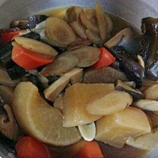和食❤大根の煮物❤️ゴボウを食べよう